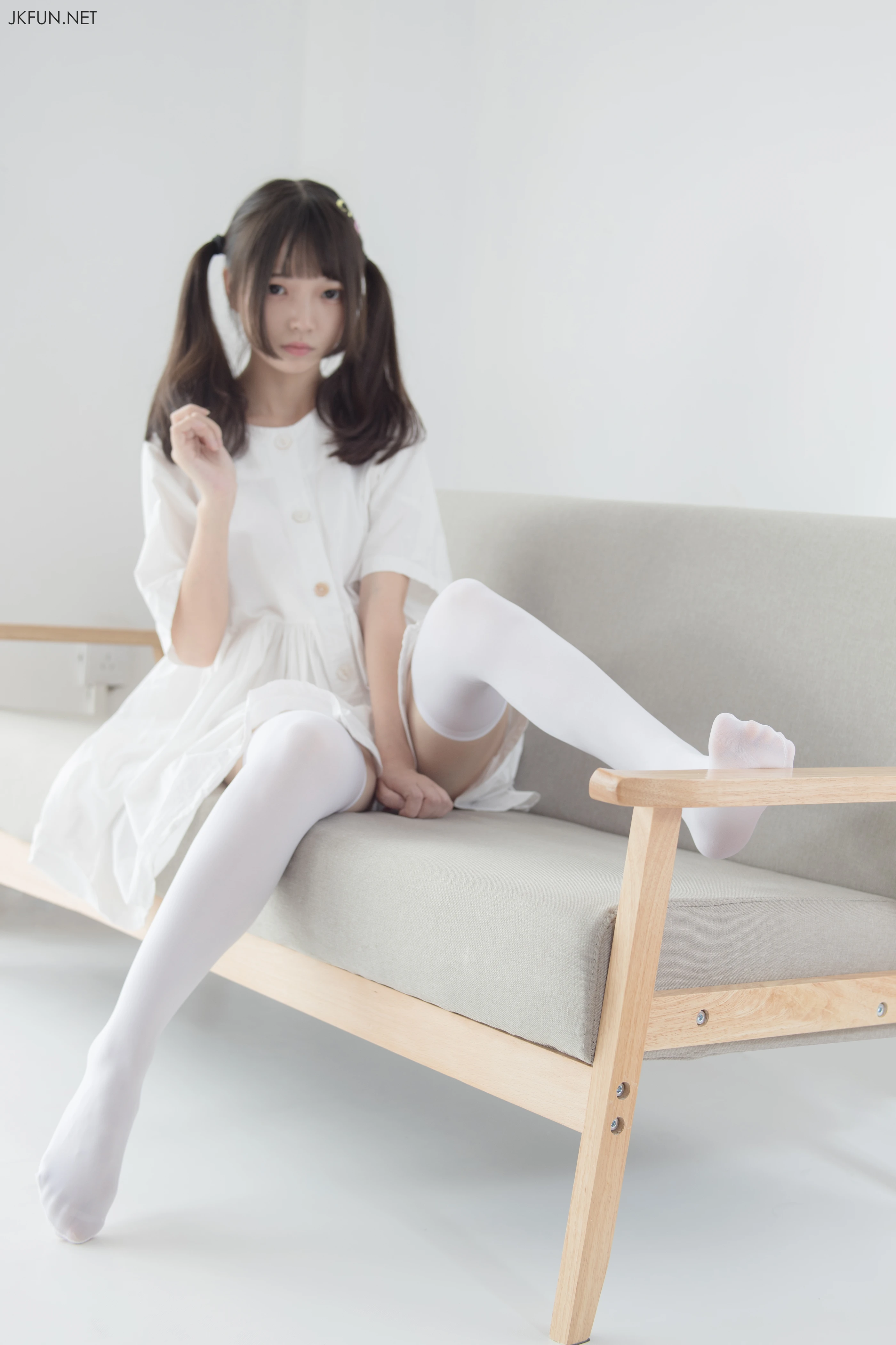 森萝财团 [JKFUN-014] 默陌 白衣飘飘的年代 [91P 1V]插图4